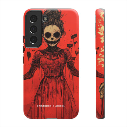 Haunting Scarlet Descent  Samsung S22 - Tough Phone Case