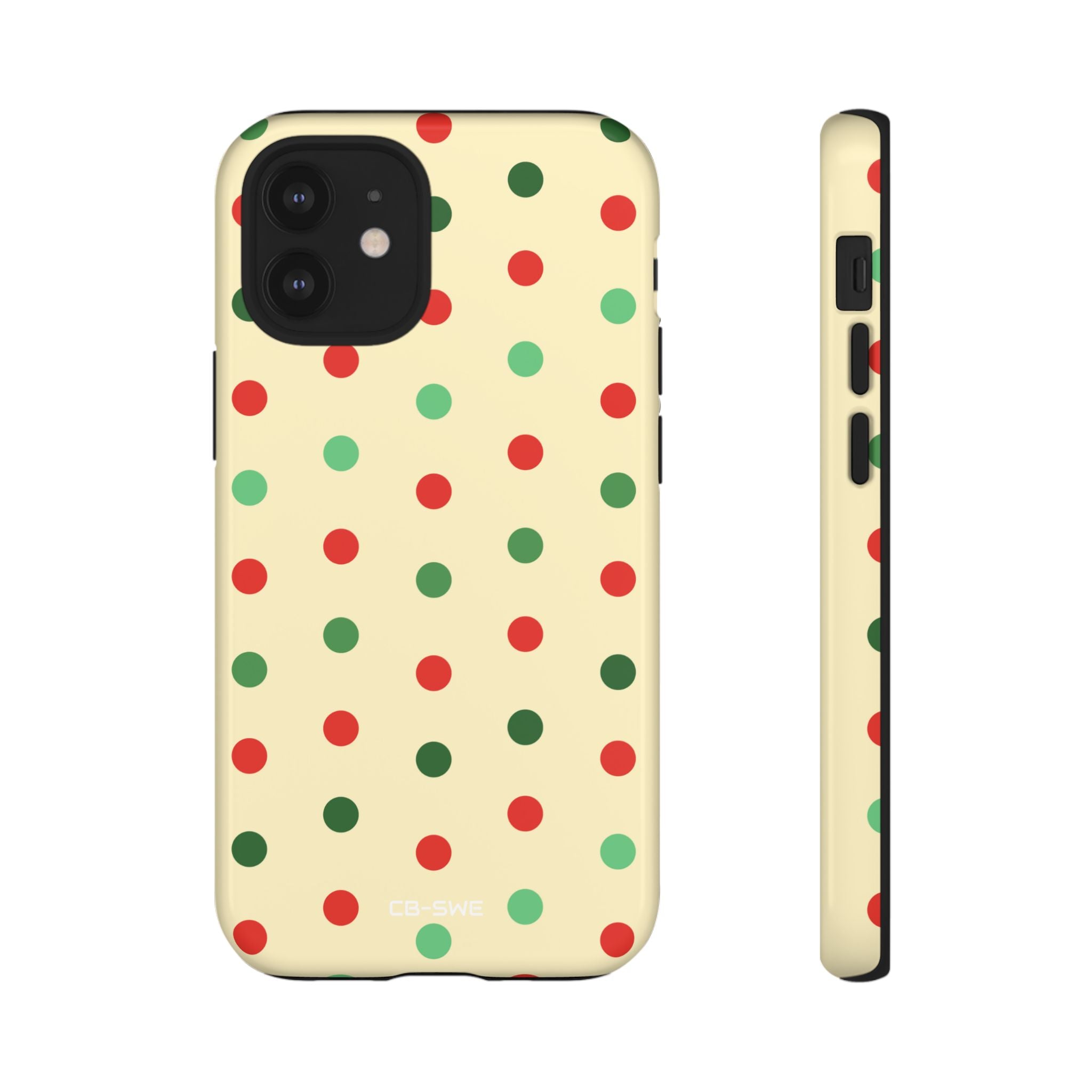Colorful Dots Dance - iPhone Case