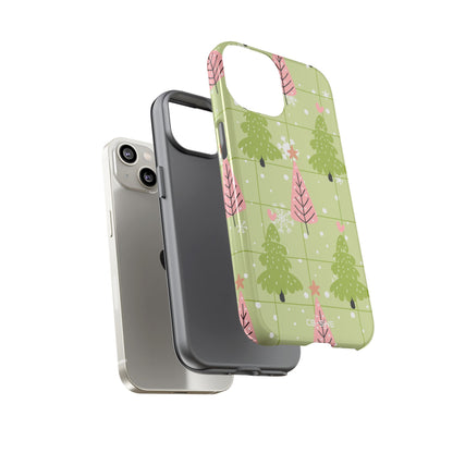 Whimsical Trees Dance - iPhone Case