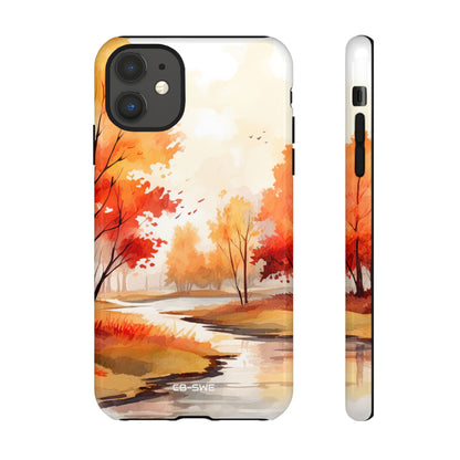 Autumn Leaves Dance - iPhone Case