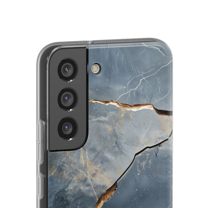 Jagged Vein Navy Samsung S22 - Soft