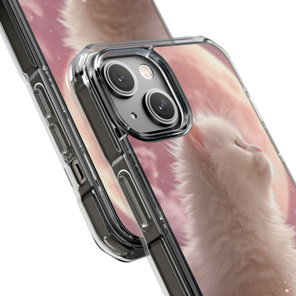 Lunar Cat Soars iPhone Case - Impact