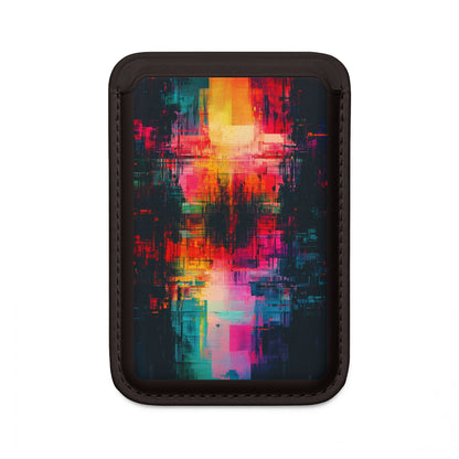 Neon Prism Wallet – MagSafe Ready