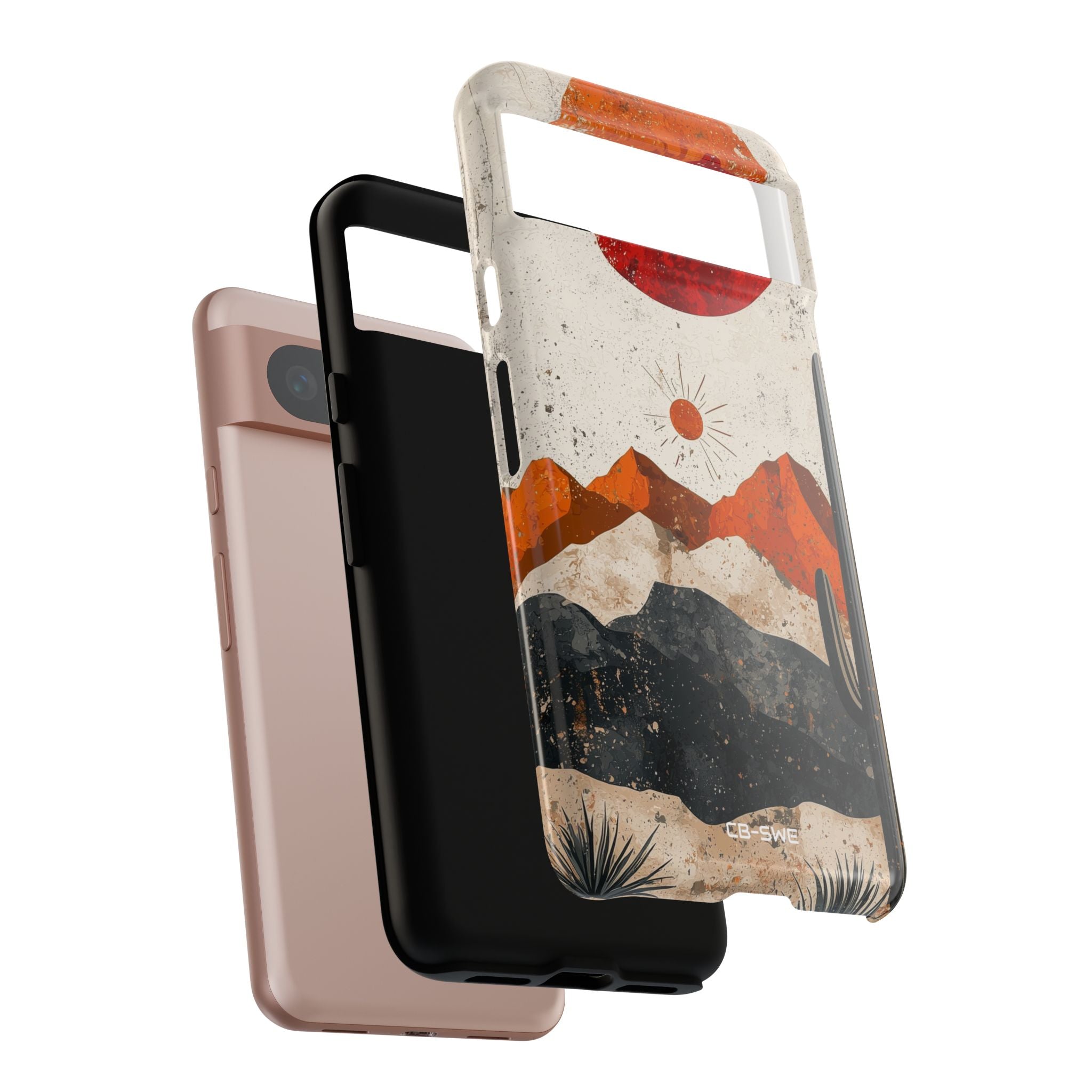Desert Sun Rises - Google Pixel Case