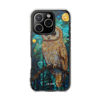 Celestial Owl Gaze iPhone Case - Impact