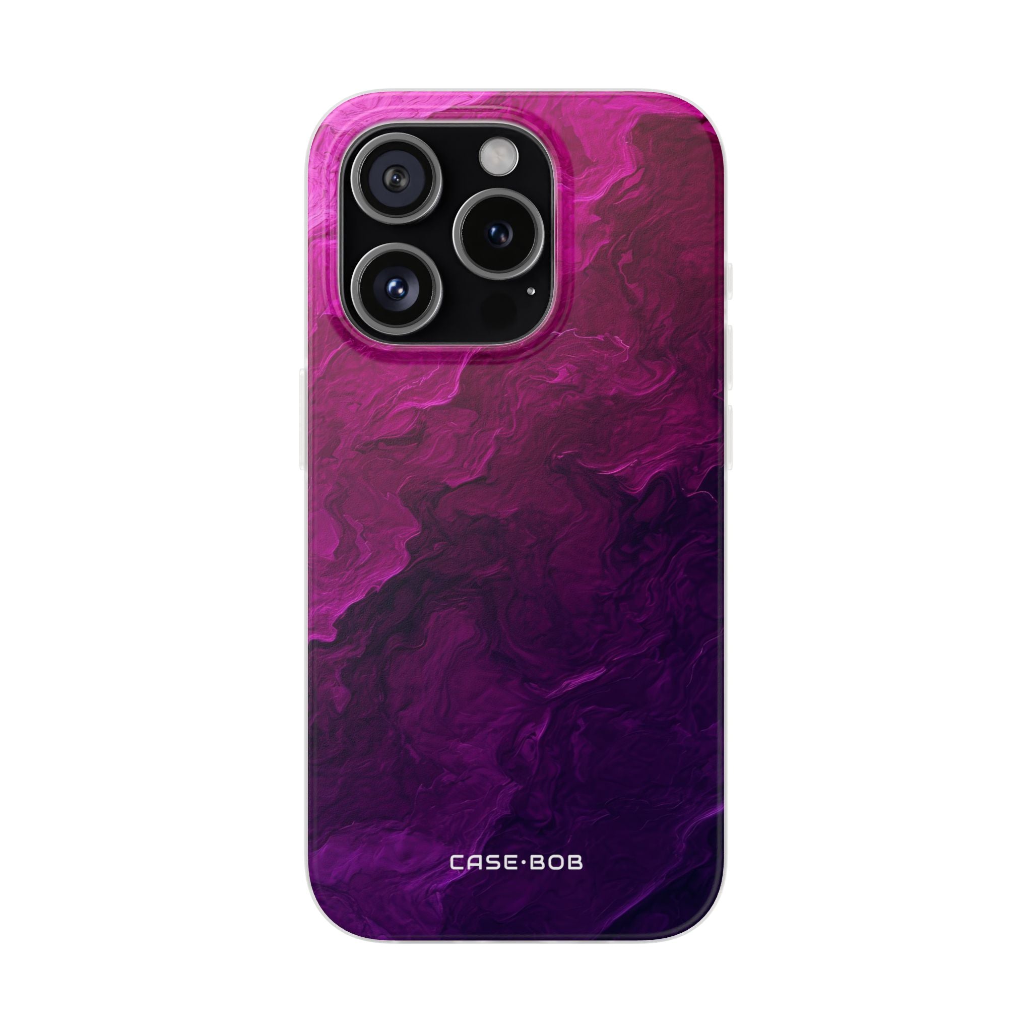 Violet Swirl iPhone 15 Pro Case - Soft