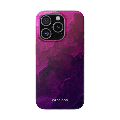Violet Swirl iPhone 15 Pro Case - Soft