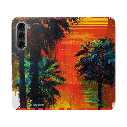 Golden Palms - Samsung S23+ Case - Wallet