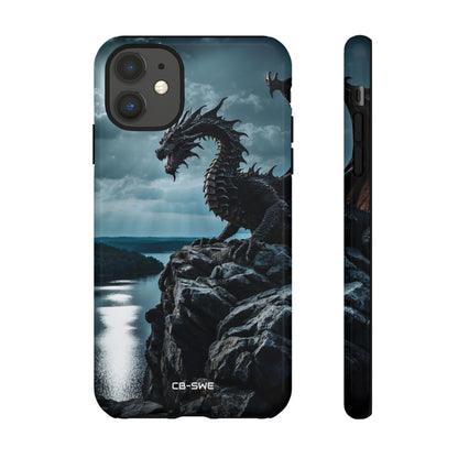 Dragon Soars Moonlight - iPhone Case