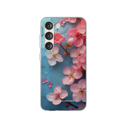 Blossom Serenity Case - Flexi Samsung S23 Phone Case