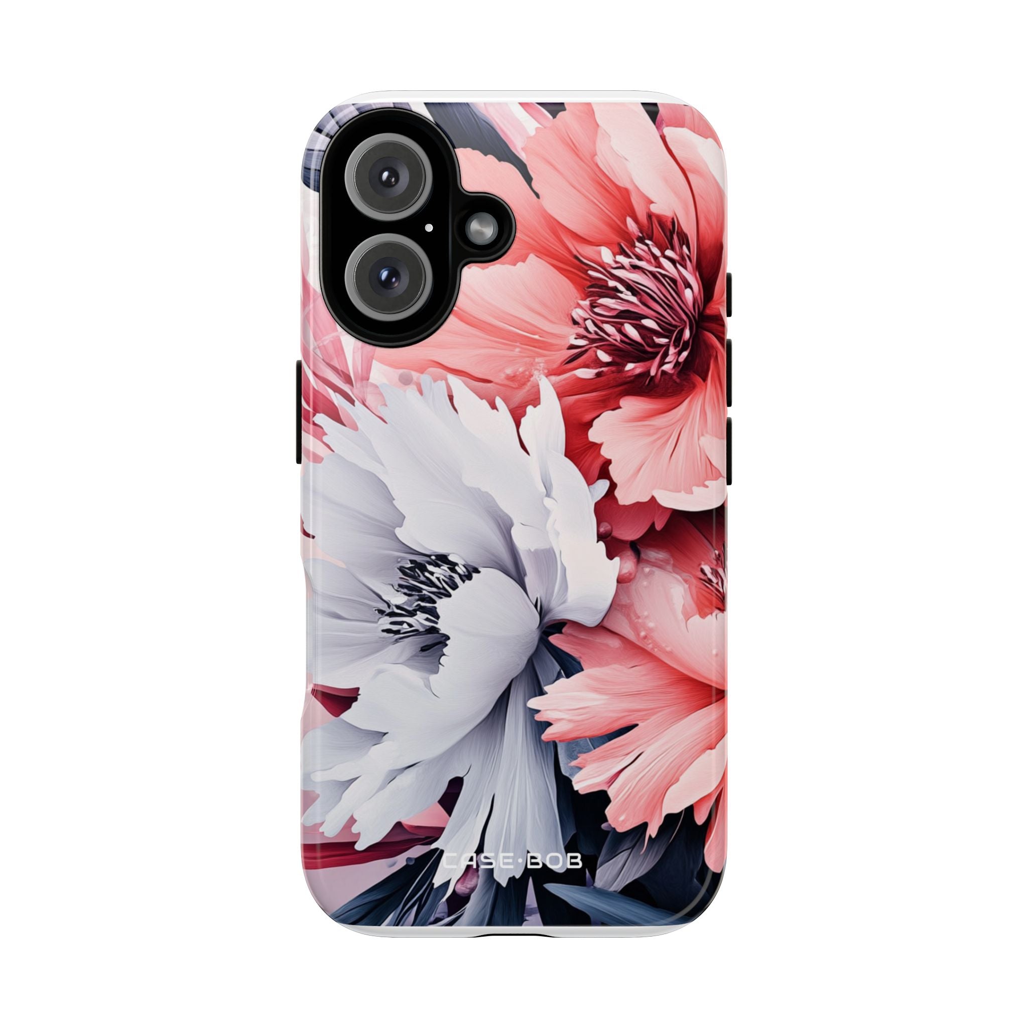 Coral Bloom iPhone 16 Plus Case - Tough