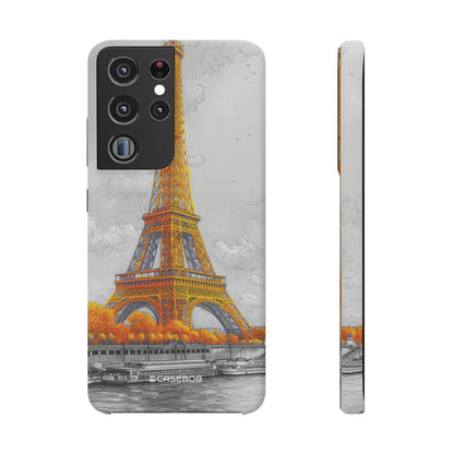 Autumnal Parisian Glow | Slim Phone Case for Samsung