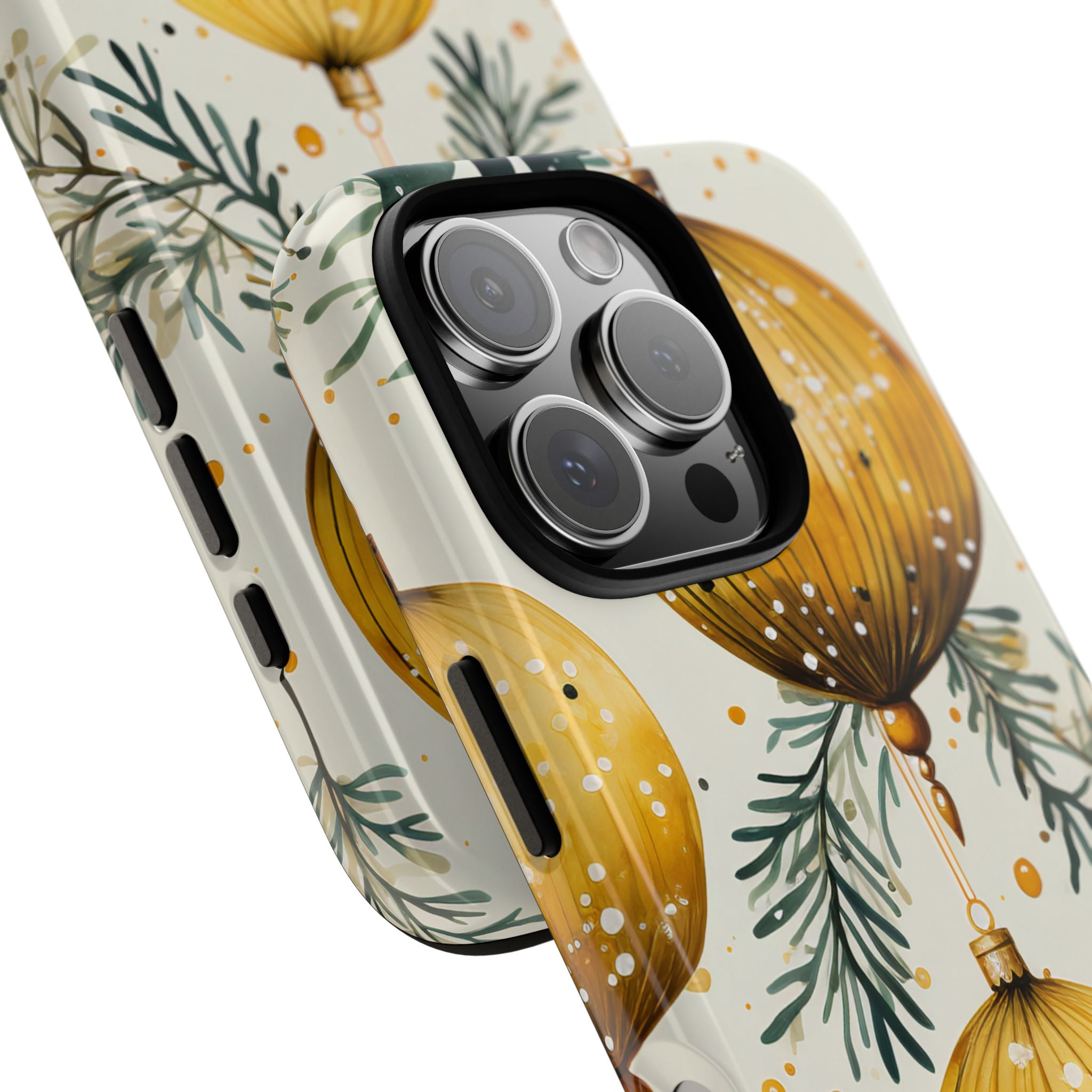 Golden Ornaments Shine - iPhone Case
