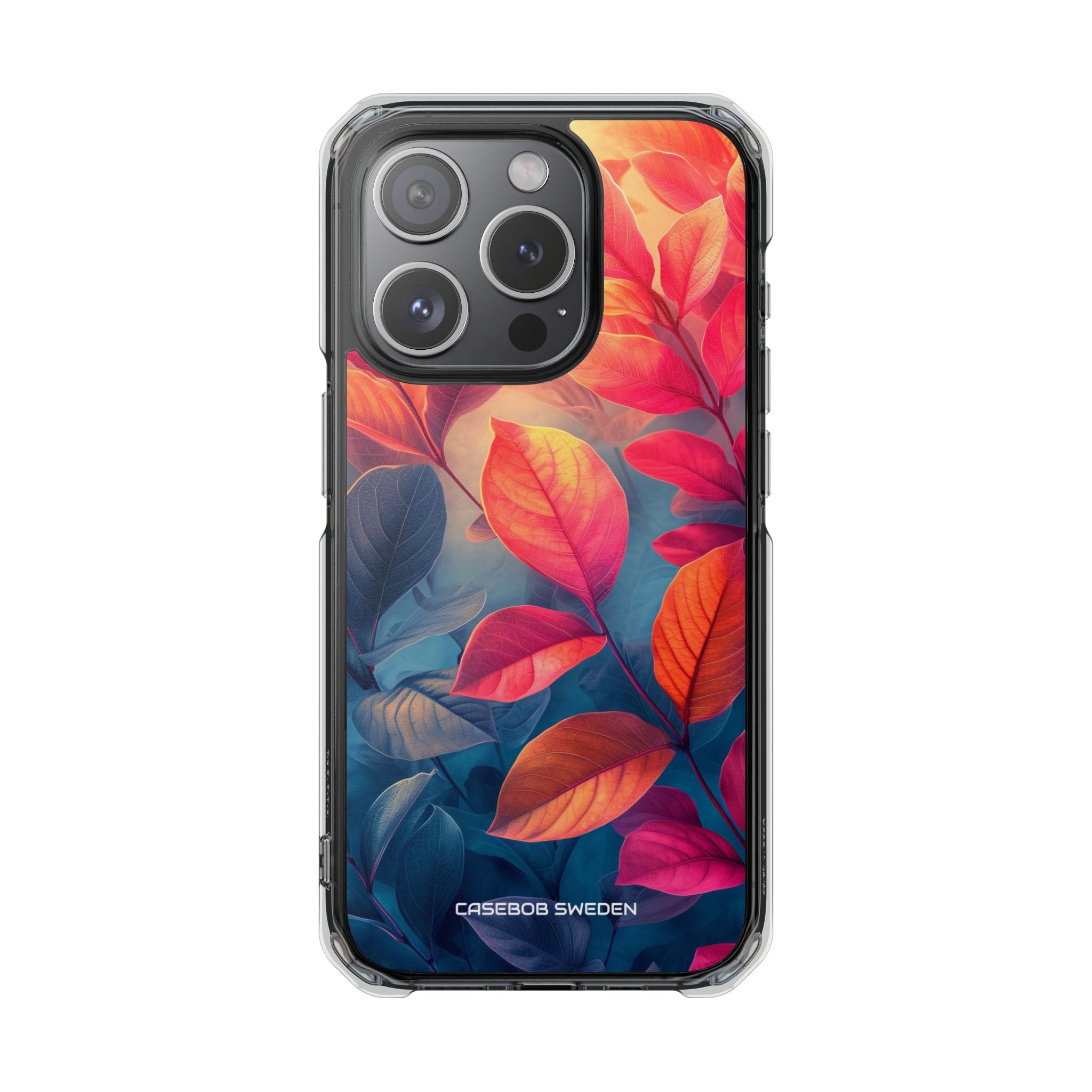 Red Blue Nature - Clear Impact iPhone 15 Phone Case