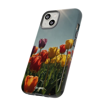Tulips Embrace Sunlight - iPhone Case