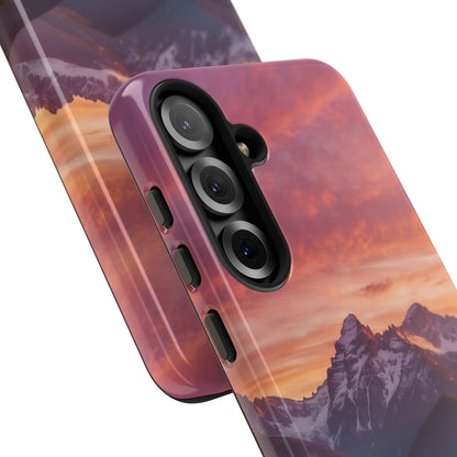 Mountain Peaks Glow - Samsung Case