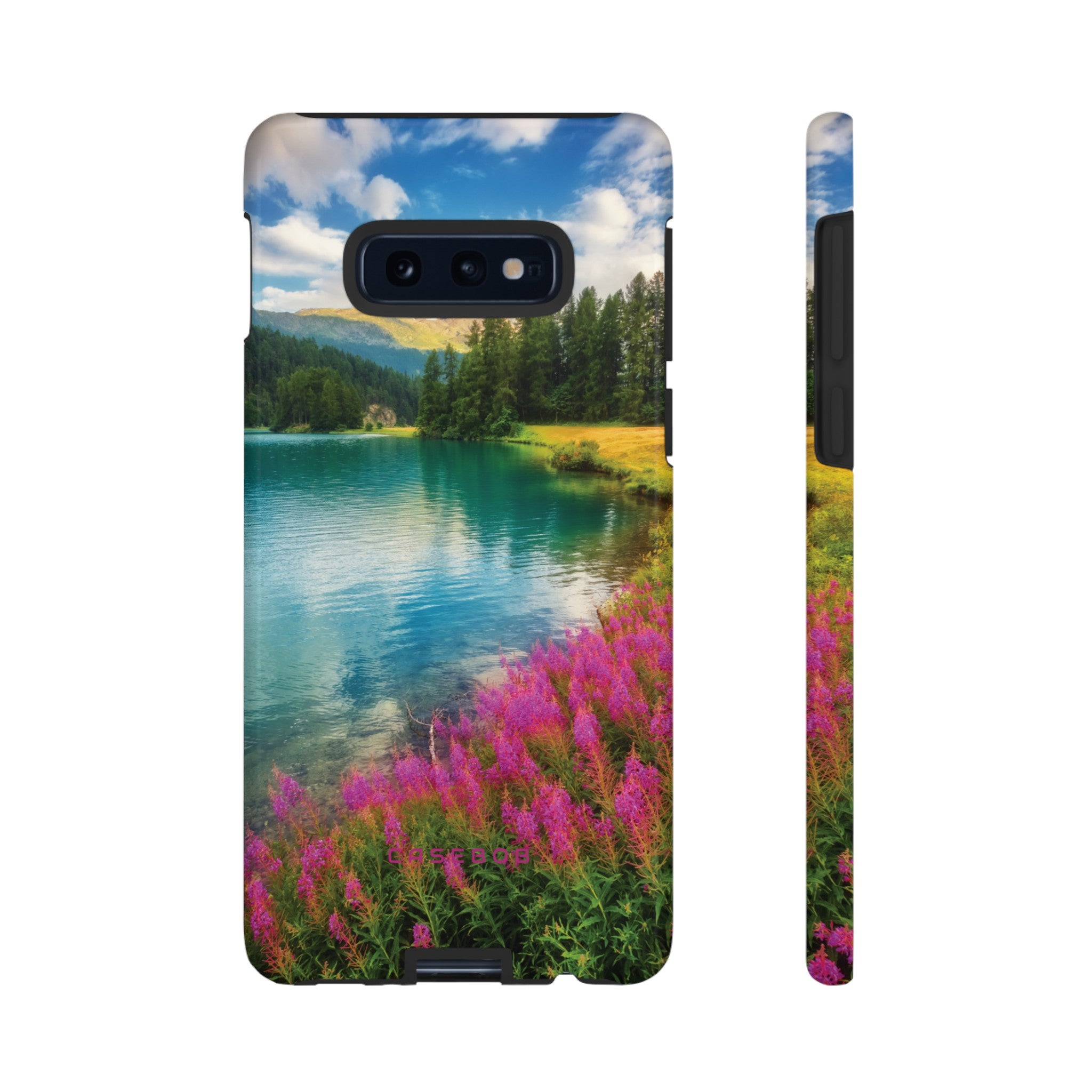 Azure Alpine Lake Phone Case - Protective Phone Case