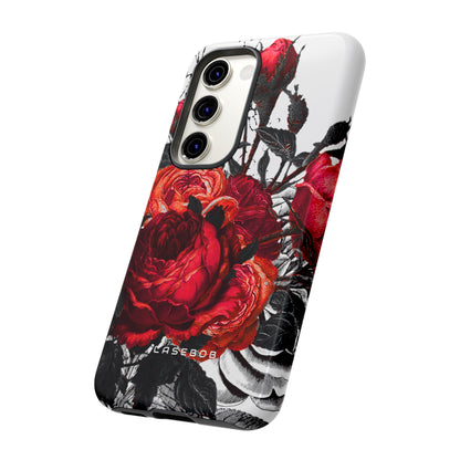 Serarose Gothic Flower - Protective Phone Case