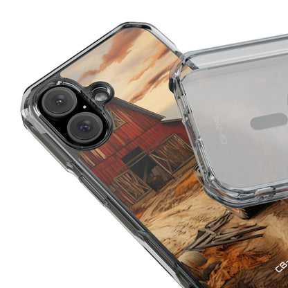 Autumn Harvest Scene iPhone Case - Impact
