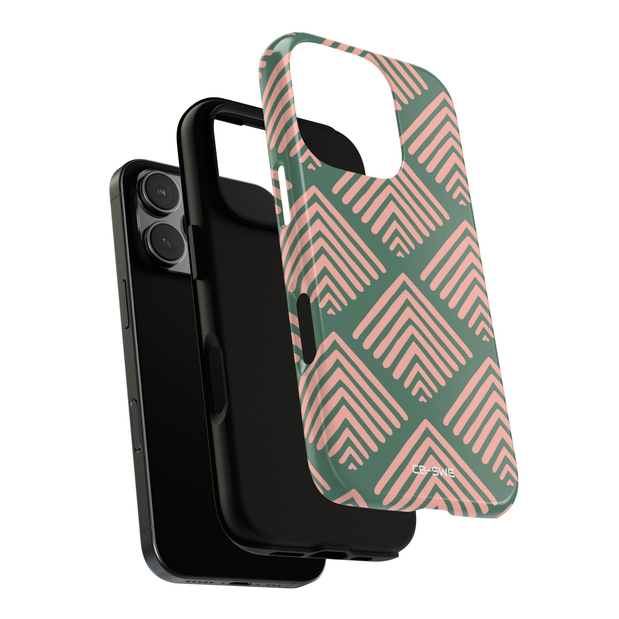 Chevron Harmony Palette - iPhone Case
