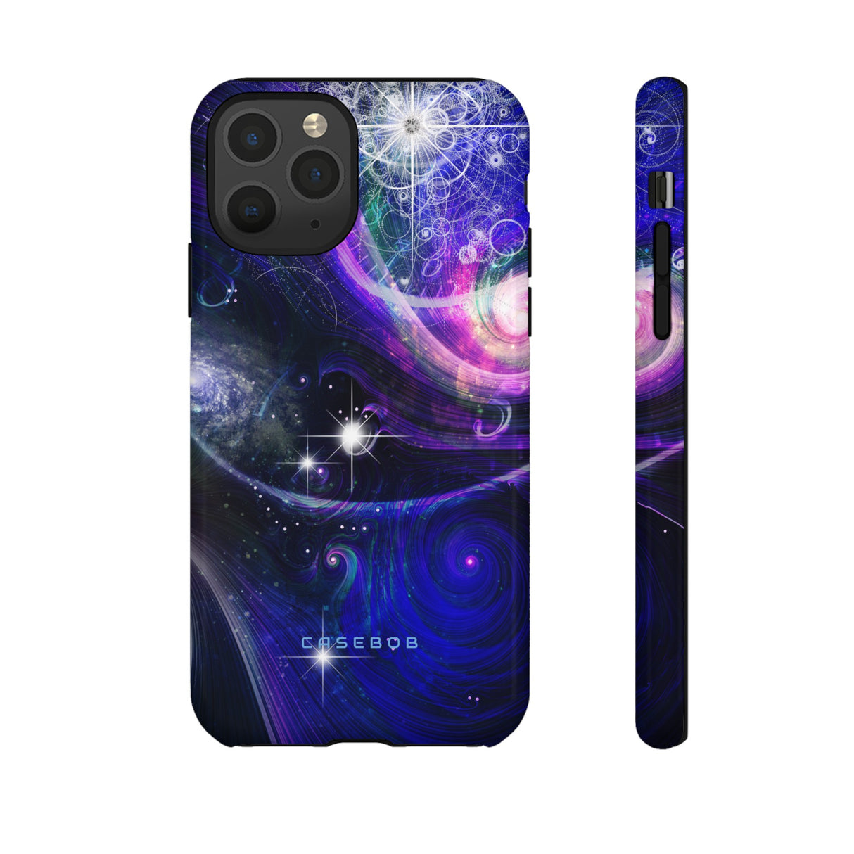 Space Background iPhone case (Protective) - Protective Phone Case