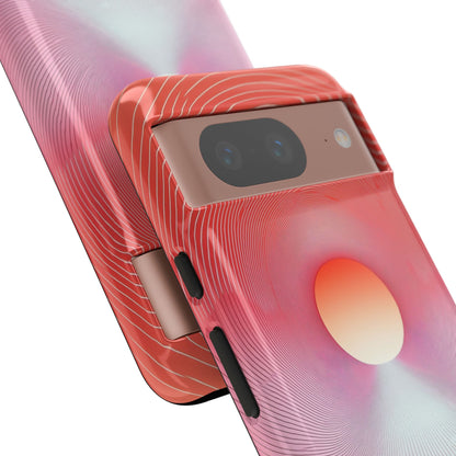 Orange Portal Google Pixel 8 Case - Tough