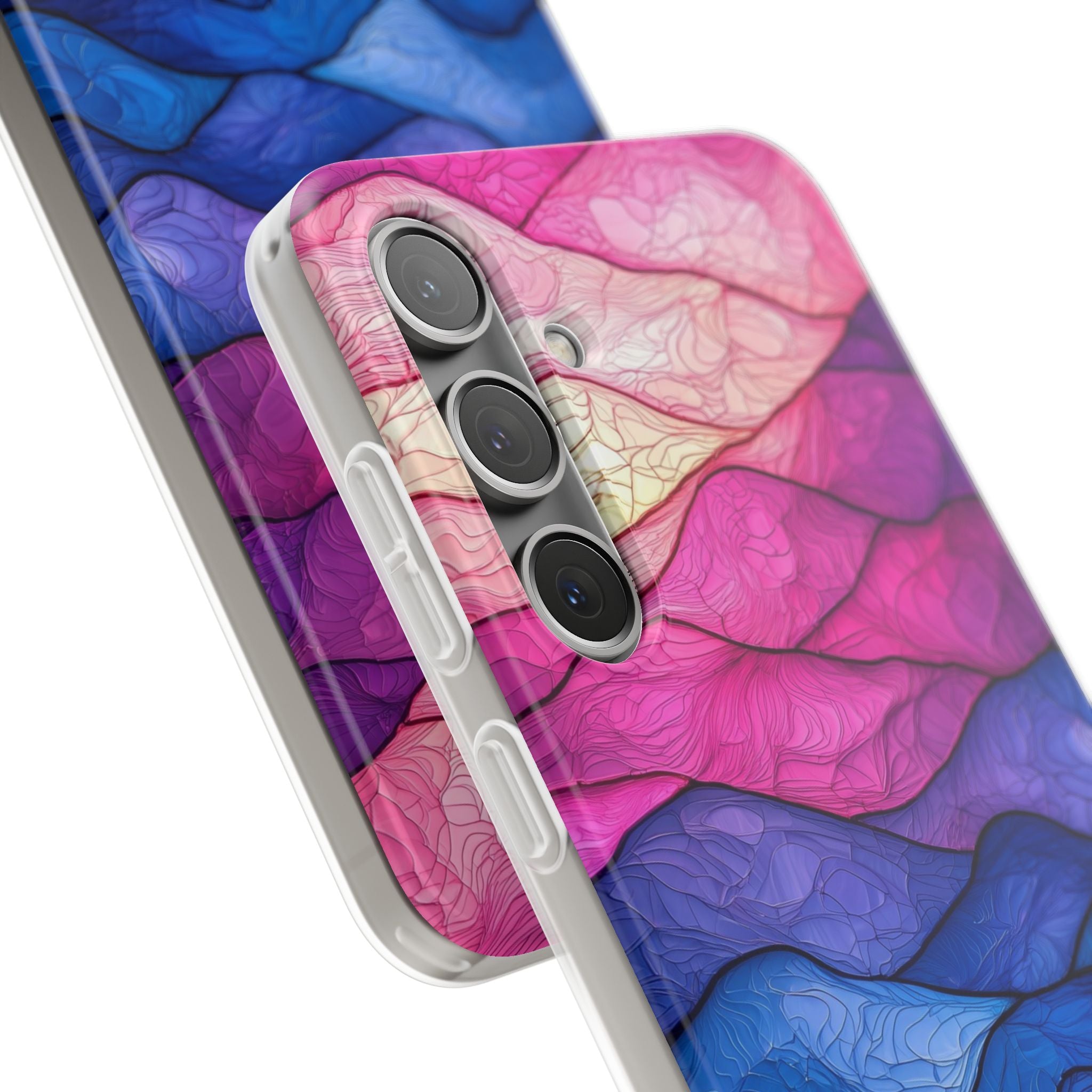 Wavy Vein Gradient Samsung S24 Plus Case - Soft