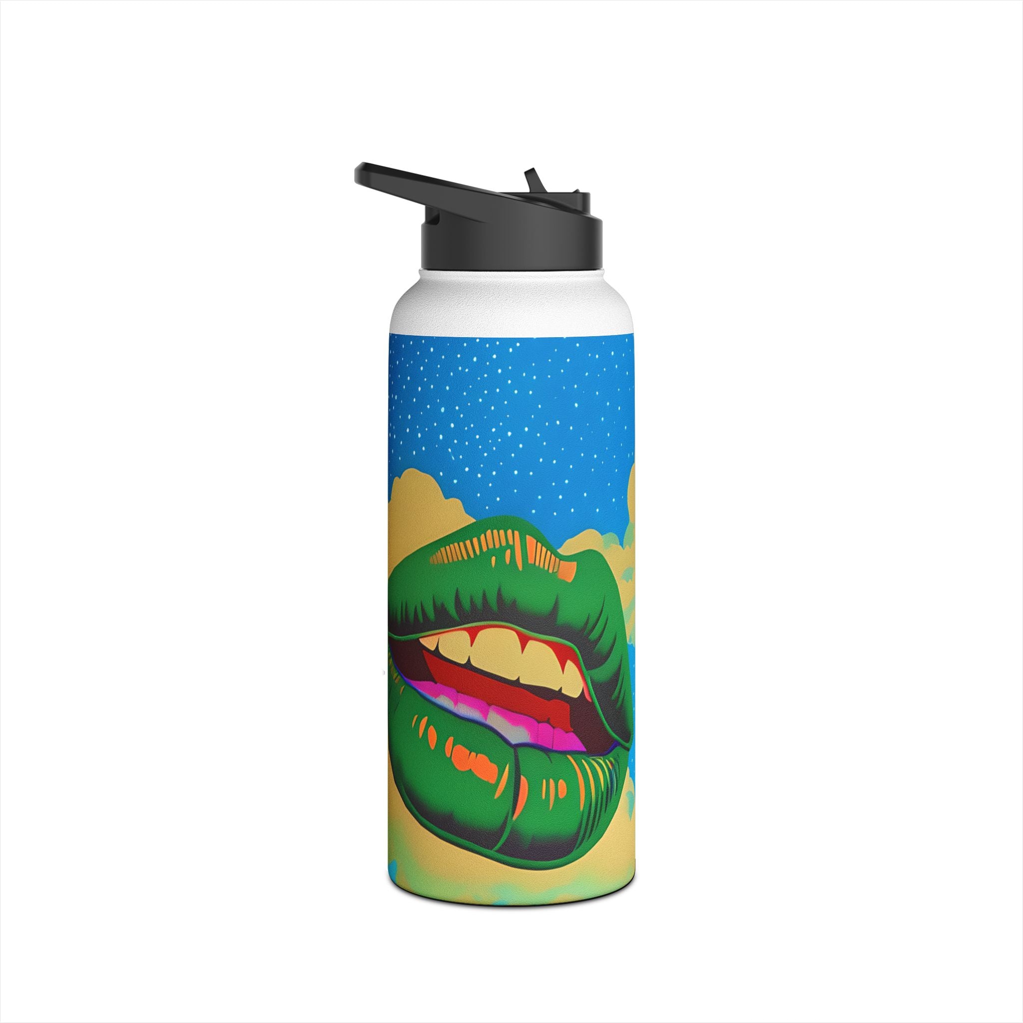 Pop Lips - Stainless Steel Water Bottle