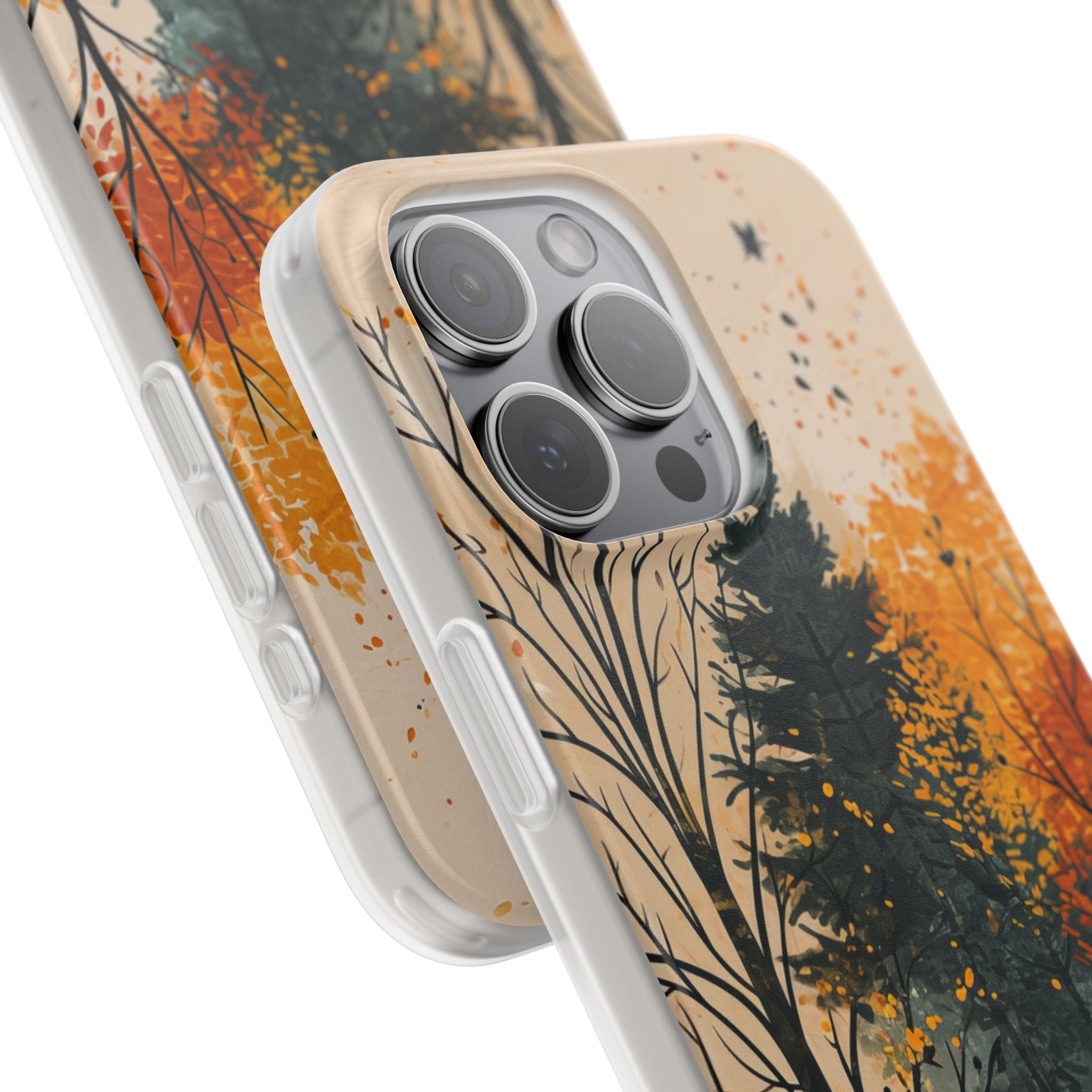 Autumnal Whispers | Flexible Phone Case for iPhone