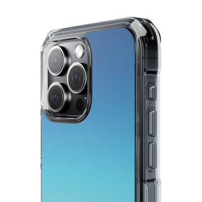 Blue Horizon Gradient iPhone 15 - Impact Clear+