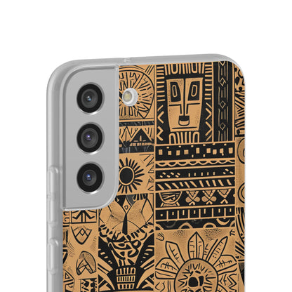 Tribal Faces Samsung S22 Plus Case - Soft