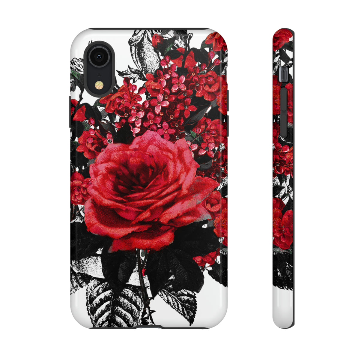 Rola Rose Gothic Flower - Protective Phone Case