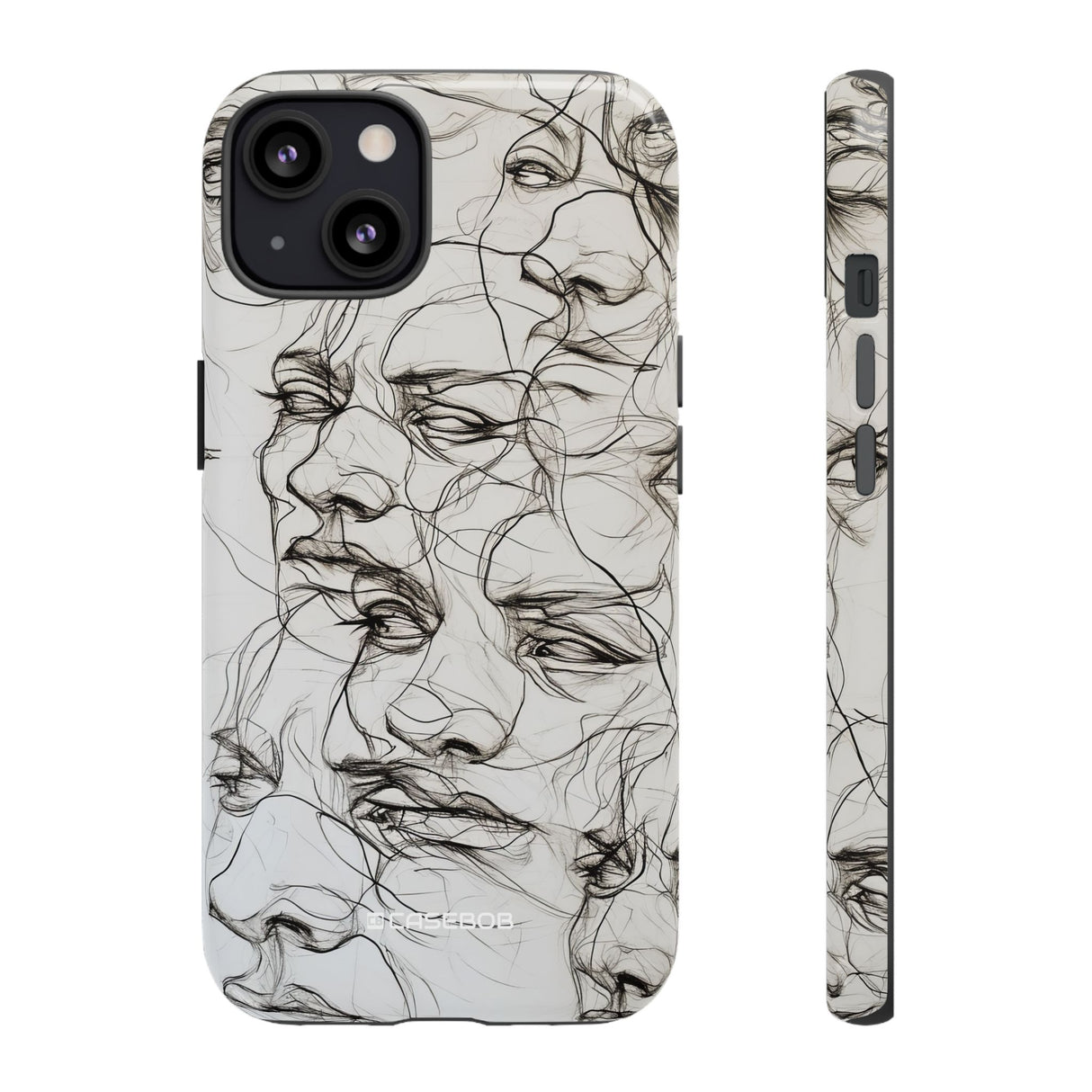 Ethereal Faces | Protective Phone Case for iPhone