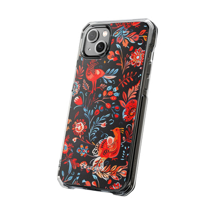 Vivid Birdscape iPhone 14 Plus Case - Impact