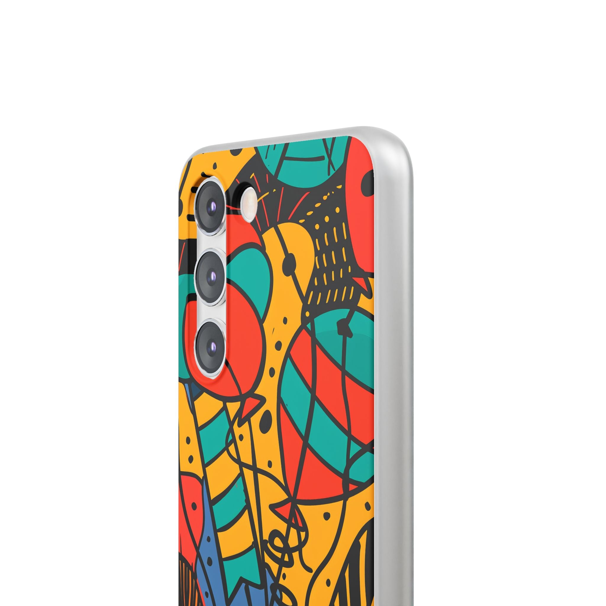 Playful Lines in Motion Samsung S23 - Flexi Phone Case