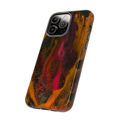 Bon Fire Ink Art iPhone Case (Protective) Phone Case