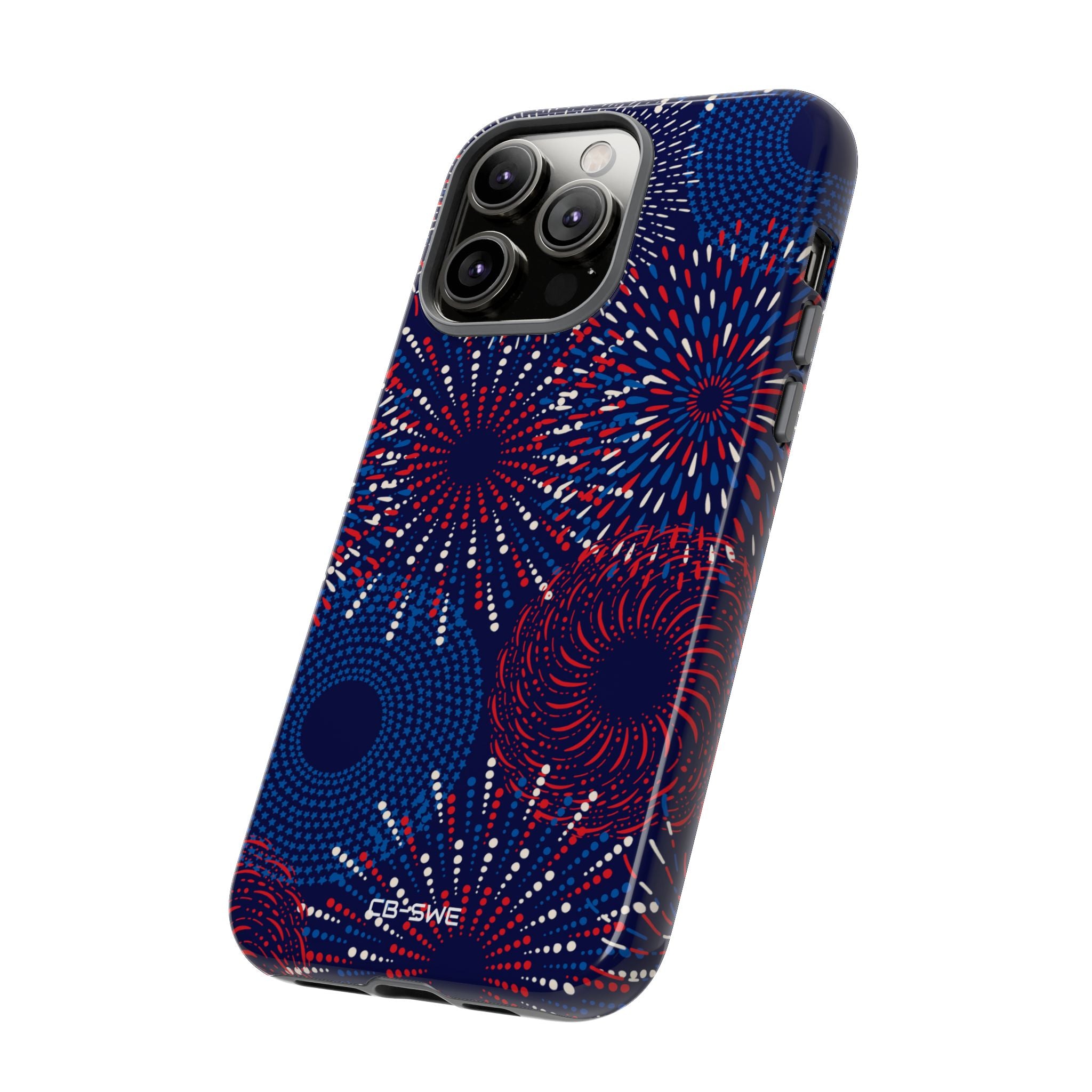 Fireworks Burst Bright - iPhone Case