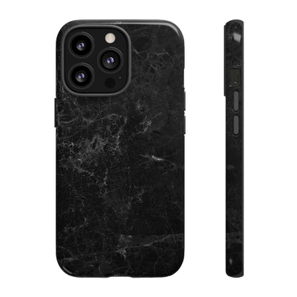 Black Marble - Protective Phone Case