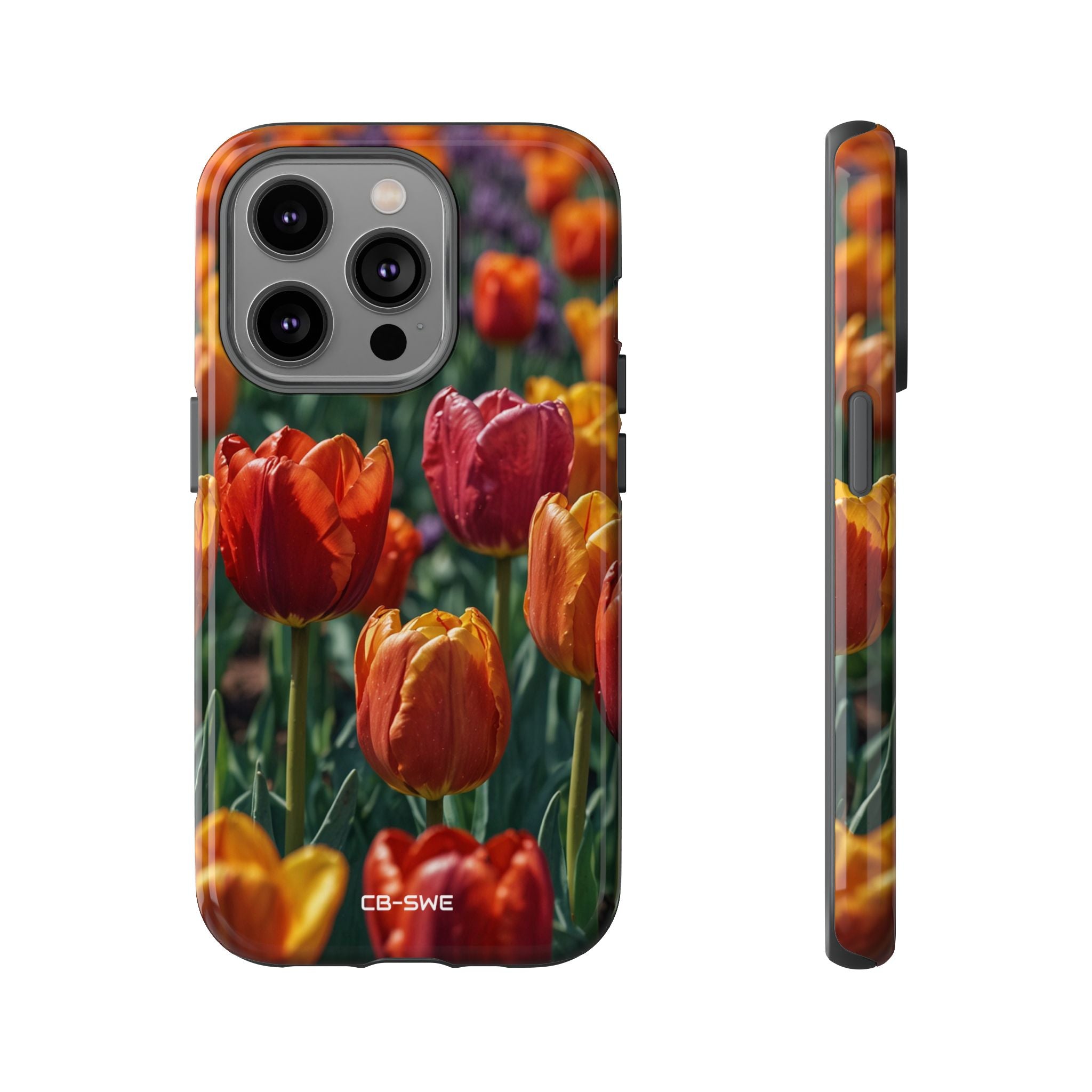 Tulips Embrace Breeze - iPhone Case
