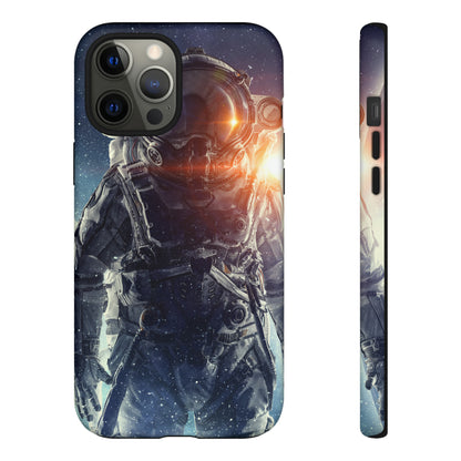 Astronaut in space - Protective Phone Case