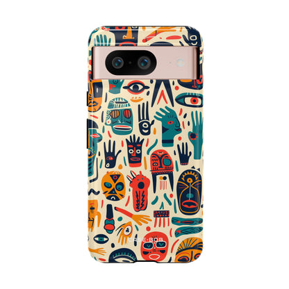Vivid Faces Google Pixel 8 Case - Tough