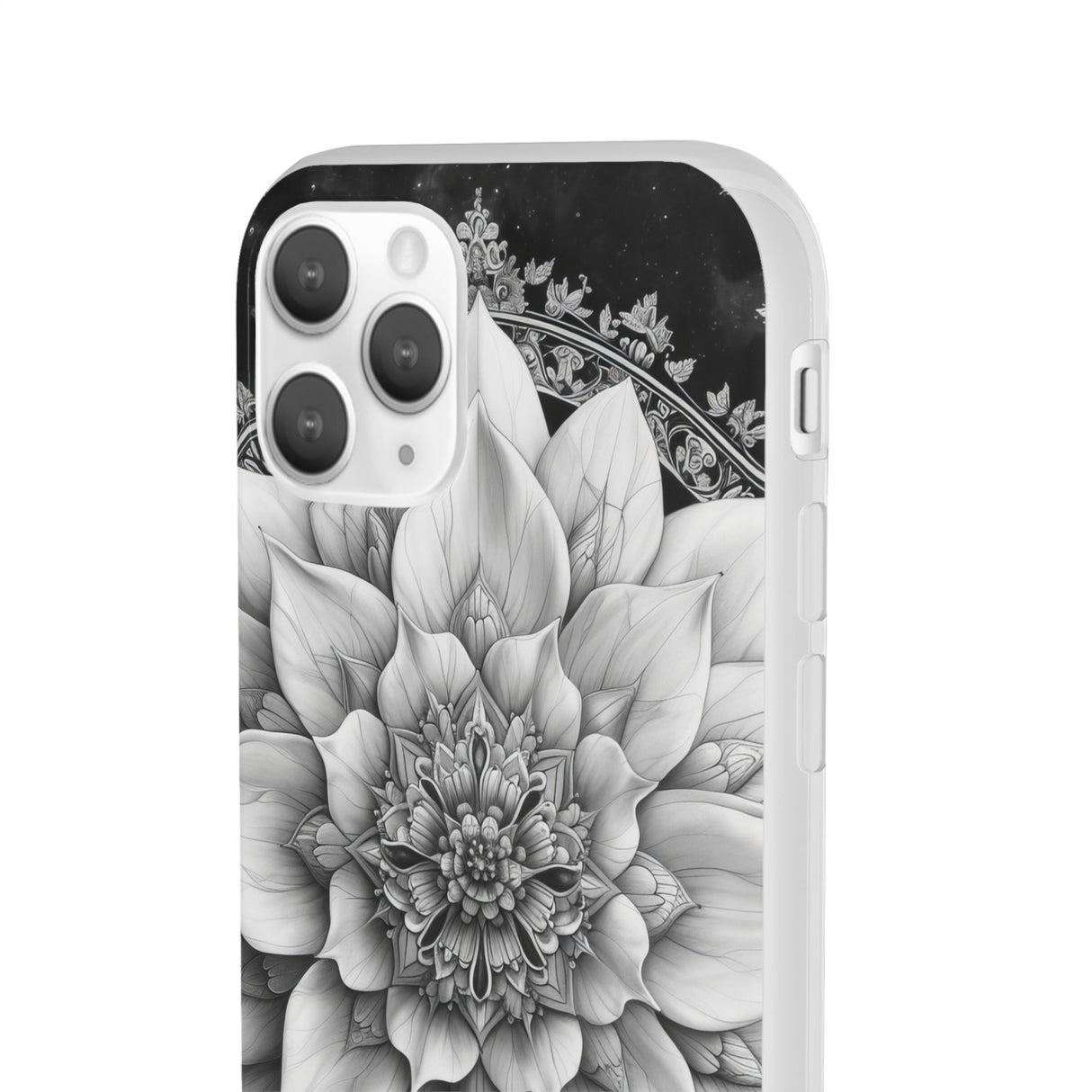 Celestial Mandala Harmony | Flexible Phone Case for iPhone