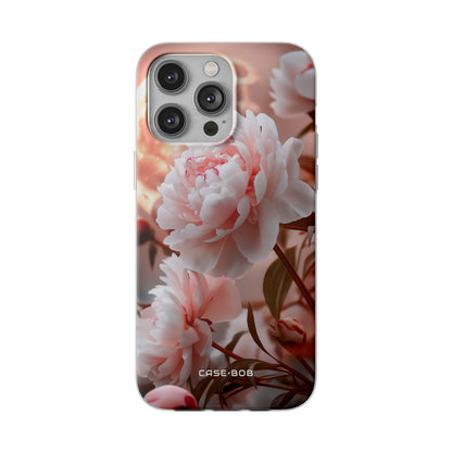 Peony Moonlight iPhone 14 Pro Max Case - Soft