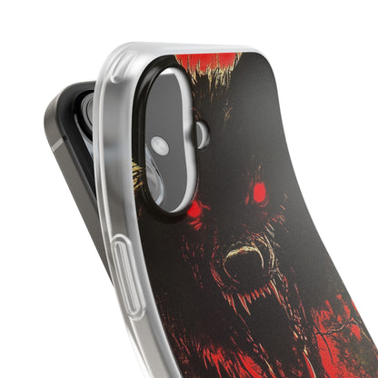 Bloodmoon Wolf's Lament iPhone 16 - Flexi Phone Case