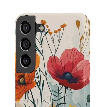 Blooming Whimsy | Slim Phone Case for Samsung