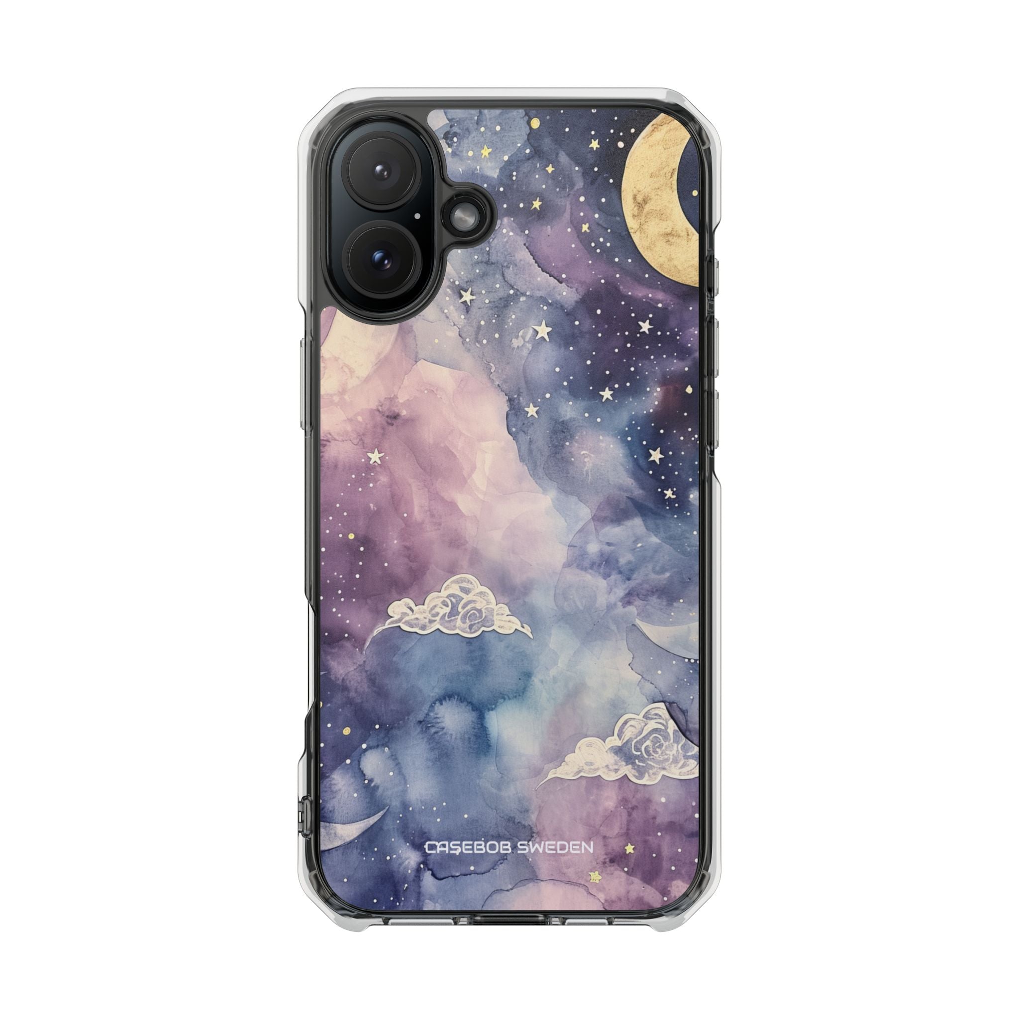 Dreamy Celestial Night - Clear Impact iPhone 16 Phone Case