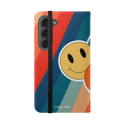 Smiley Trio Radiance - Samsung S23 Case - Wallet