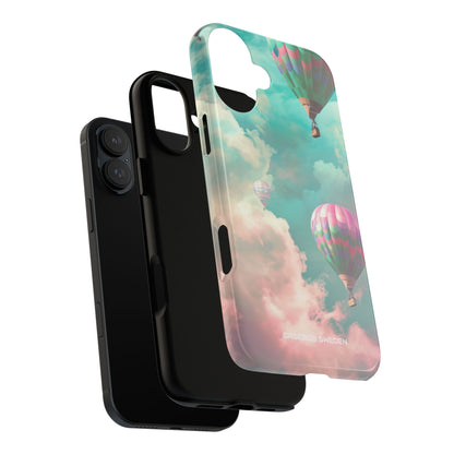 Pastel Balloon Adventure - Tough iPhone 16 Phone Case