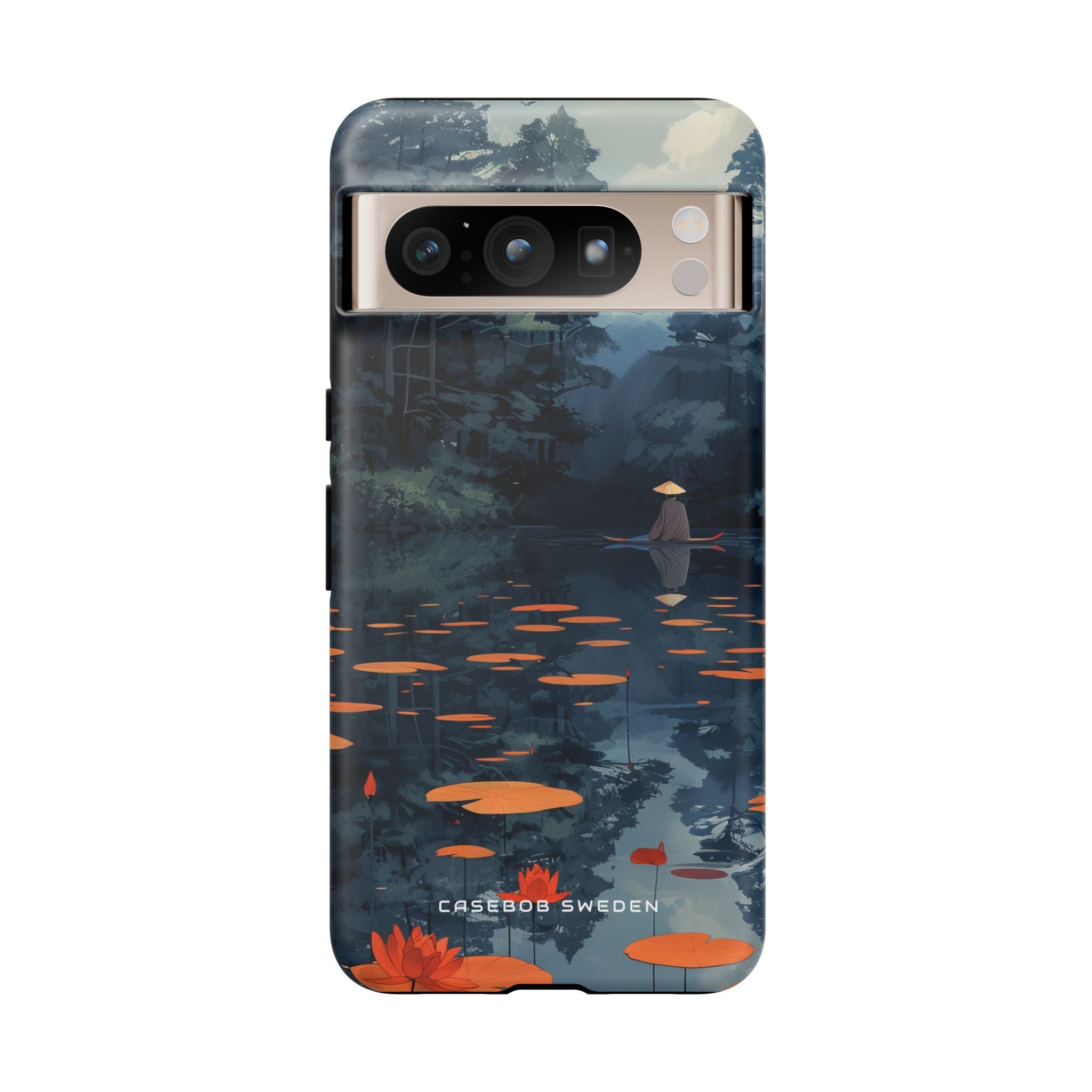 Tranquil Lotus Reflections Google Pixel 8 - Tough Phone Case