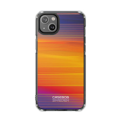 Vibrant Lines Flow iPhone 14 - Impact Clear+